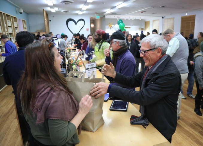 California cannabis users show up for the states first day of social cannabis legalization