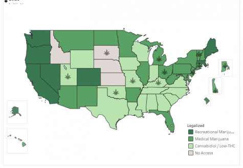 These five states are the most likely to pass cannabis legislation in 2018