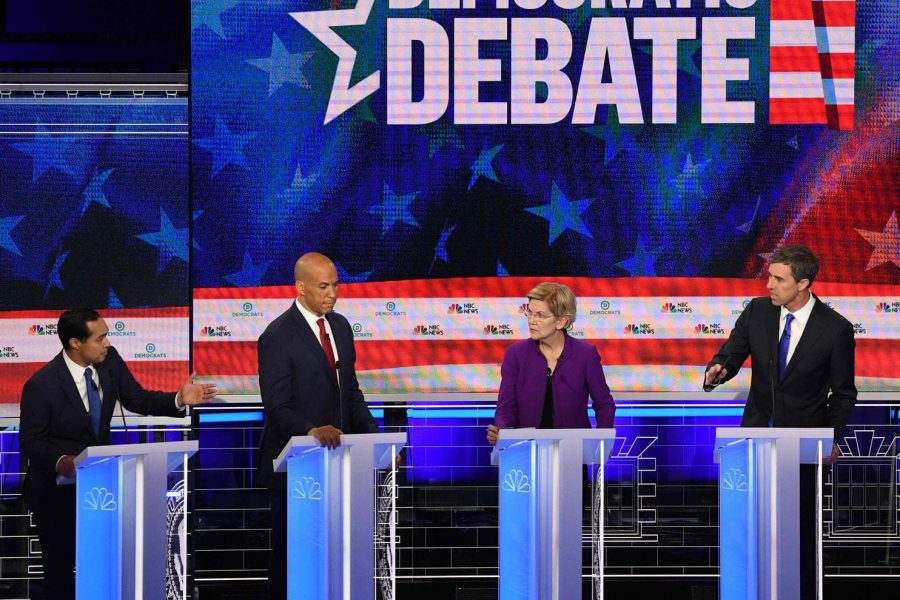 The Democratic debates have yet to feature cannabis